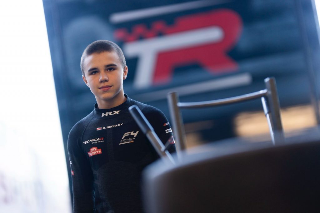 Benjamin Beckley se suma al proyecto de Tecnicar by AMTOG para el Spanish Winter Championship de Eurocup-3